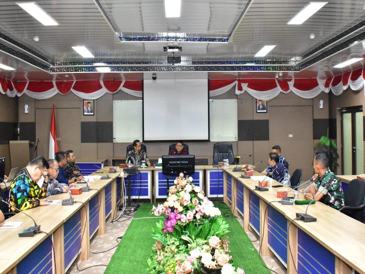 Pj Bupati Kampar Pimpin Langsung Rapat Evaluasi Permasalahan PT. Ciliandra Perkasa
