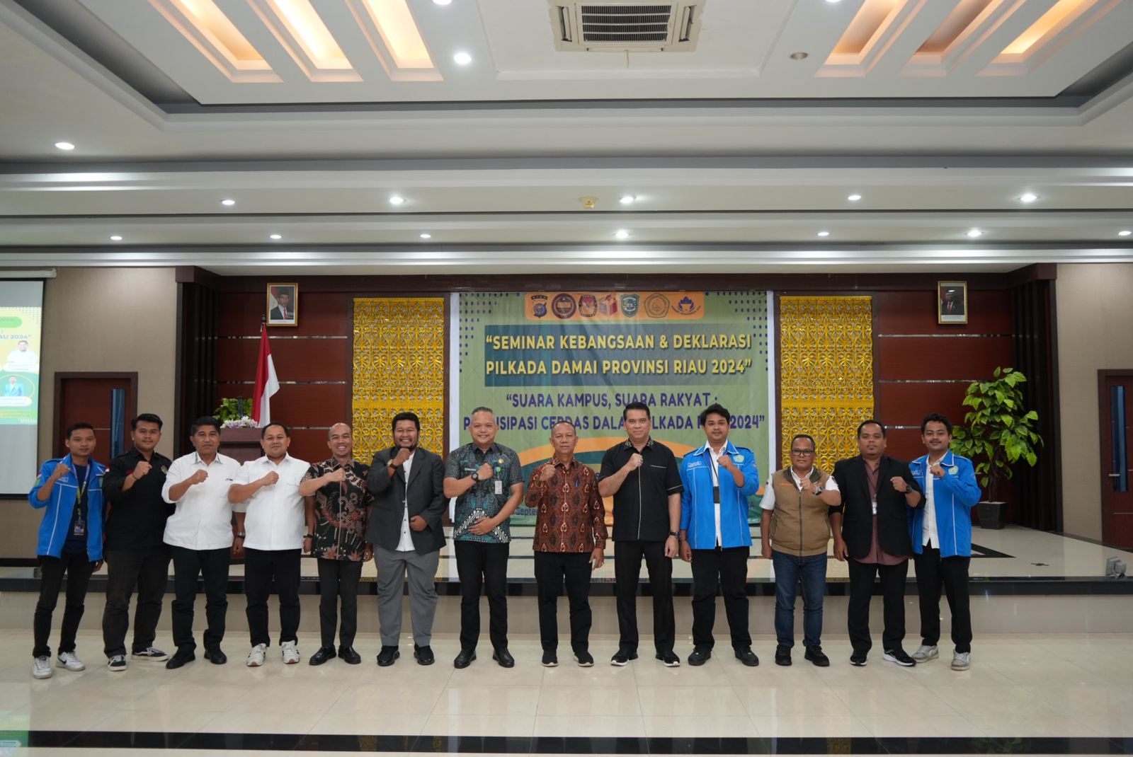 UIR Jadi Kampus Pertama di Riau Gelar Deklarasi Pilkada Damai 2024