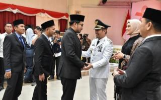 Wakil Ketua DPRD Pekanbaru Hadiri Pelantikan Pj Walikota