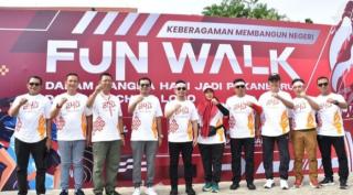 Wakil Ketua DPRD Pekanbaru Ginda Burnama Hadiri Peluncuran Logo dan Tema Harlah Pekanbaru ke 240