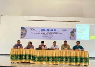 Pemkab Pelalawan Sosialisasikan Jajak Minat Studi Kelayakan Program Jargas Bumi Rumah TanggaÂ 