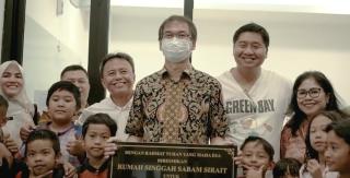 Berkat Untuk Masyarakat, Rumah Singgah Sabam Sirait di Bandung Diresmikan