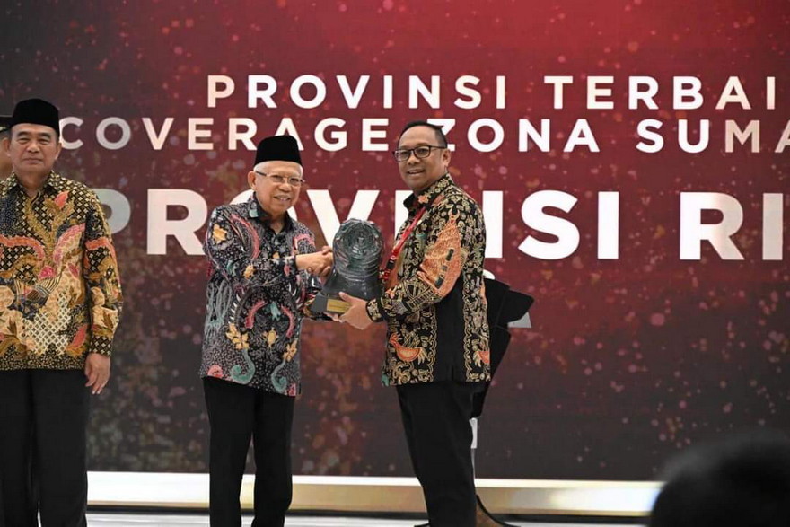 Pemprov Riau Terima Penghargaan Paritrana Award 2024