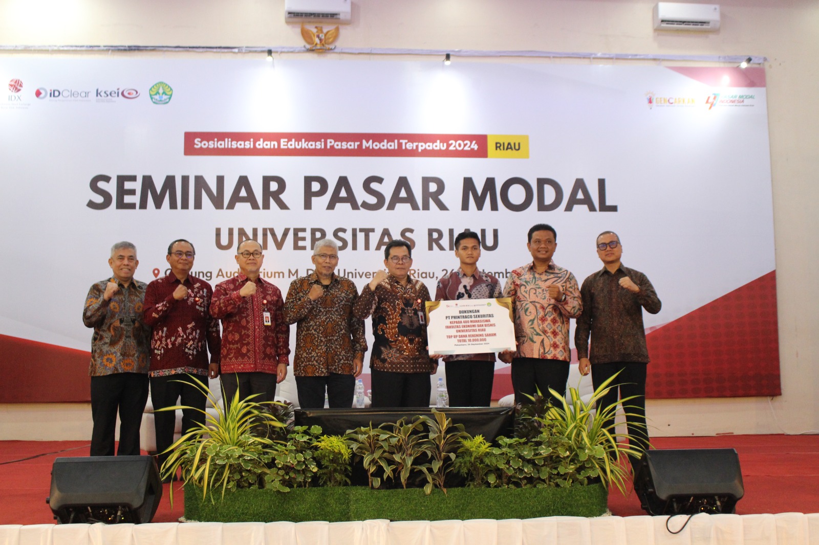 Gelar SEPMT 2024 di Riau, OJK Dorong UMKM Gunakan Pasar Modal sebagai Sumber Pendanaan