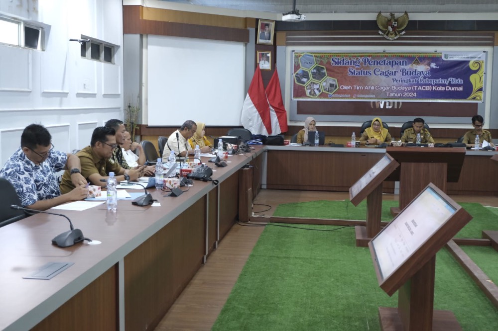 Disdikbud Dumai Bersama TACB Telah Lakukan Sidang Penetapan Cagar Budaya