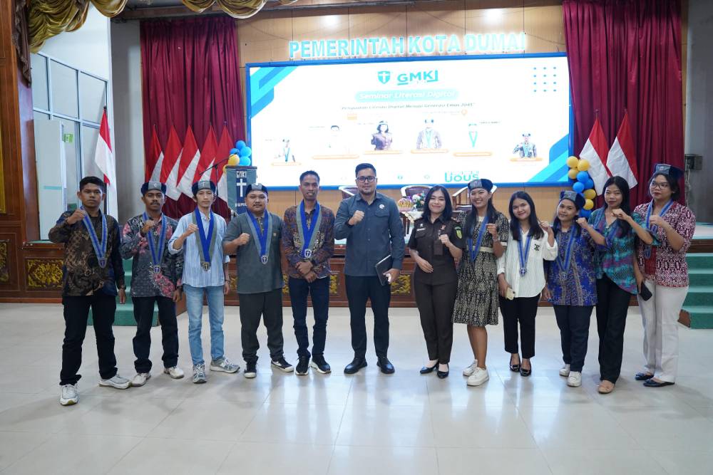 GMKI dan Kemenkominfo Laksanakan Seminar Literasi Digital di Kota DumaiÂ