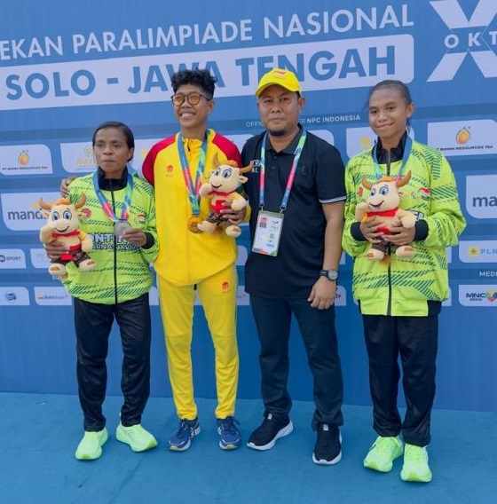 Riau Raih Emas Pertama Cabor Atletik Pada Peparnas XVII 2024
