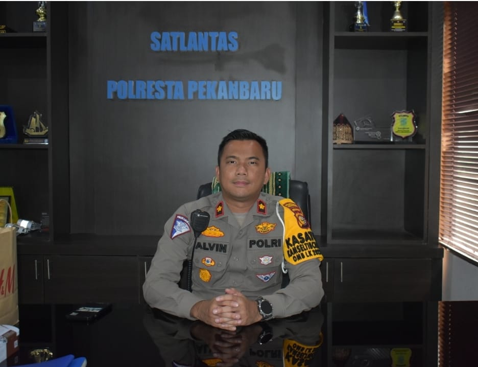 Satlantas Polresta Pekanbaru Tekan Angka Kecelakaan Melalui Operasi TematikÂ 