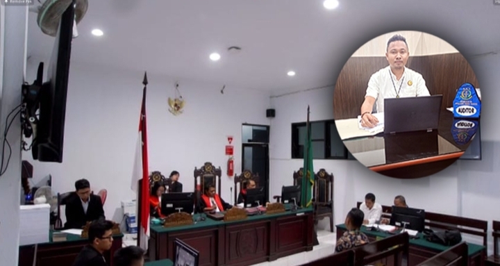 Auditor Internal Kejati Maluku Jadi Ahli Dalam Sidang Kasus Tipikor ADD/DD Negeri Wahai