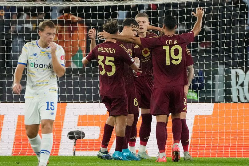 Tuan Rumah AS Roma Menang Tipis atas Dynamo Kiev dengan Skor 1-0