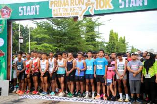 Ratusan Peserta Antusias Ikuti Prima RUN 10KM Dari Kodim 0320 DumaiÂ 
