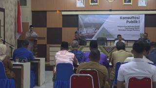 Pj Bupati Inhil Hadiri Konsultasi Publik Penyusunan RDTR Kawasan Perkotaan Sungai Gantang