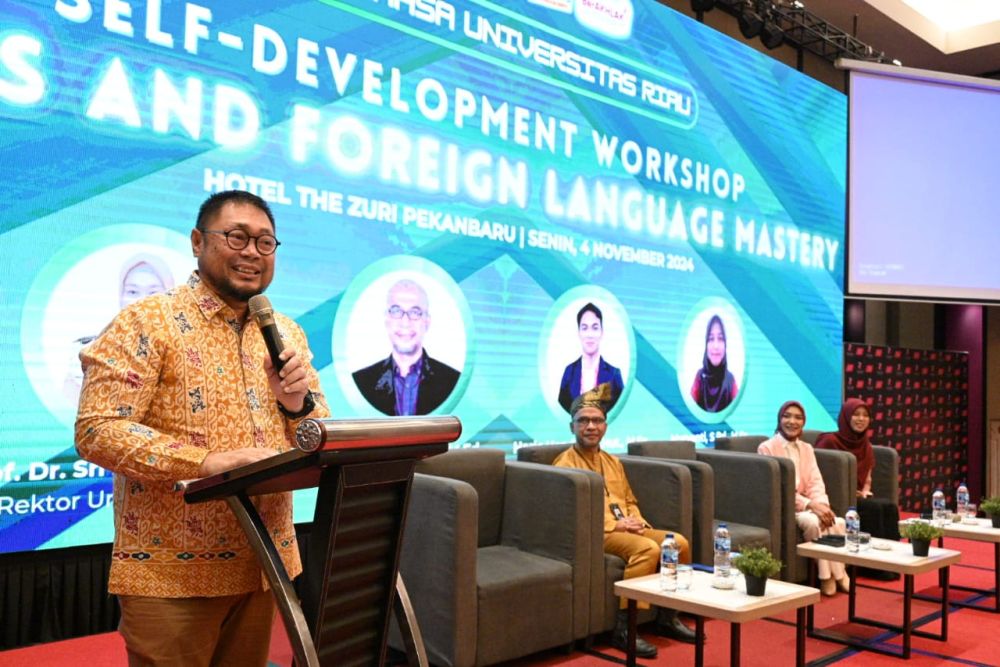 Unri Gelar Pelatihan Bahasa Asing bagi MahasiswaÂ