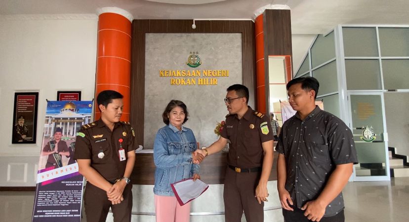 Berdasarkan Restorative Justice, Kejari Rohil Menghentikan Penuntutan Kasus PenganiayaanÂ
