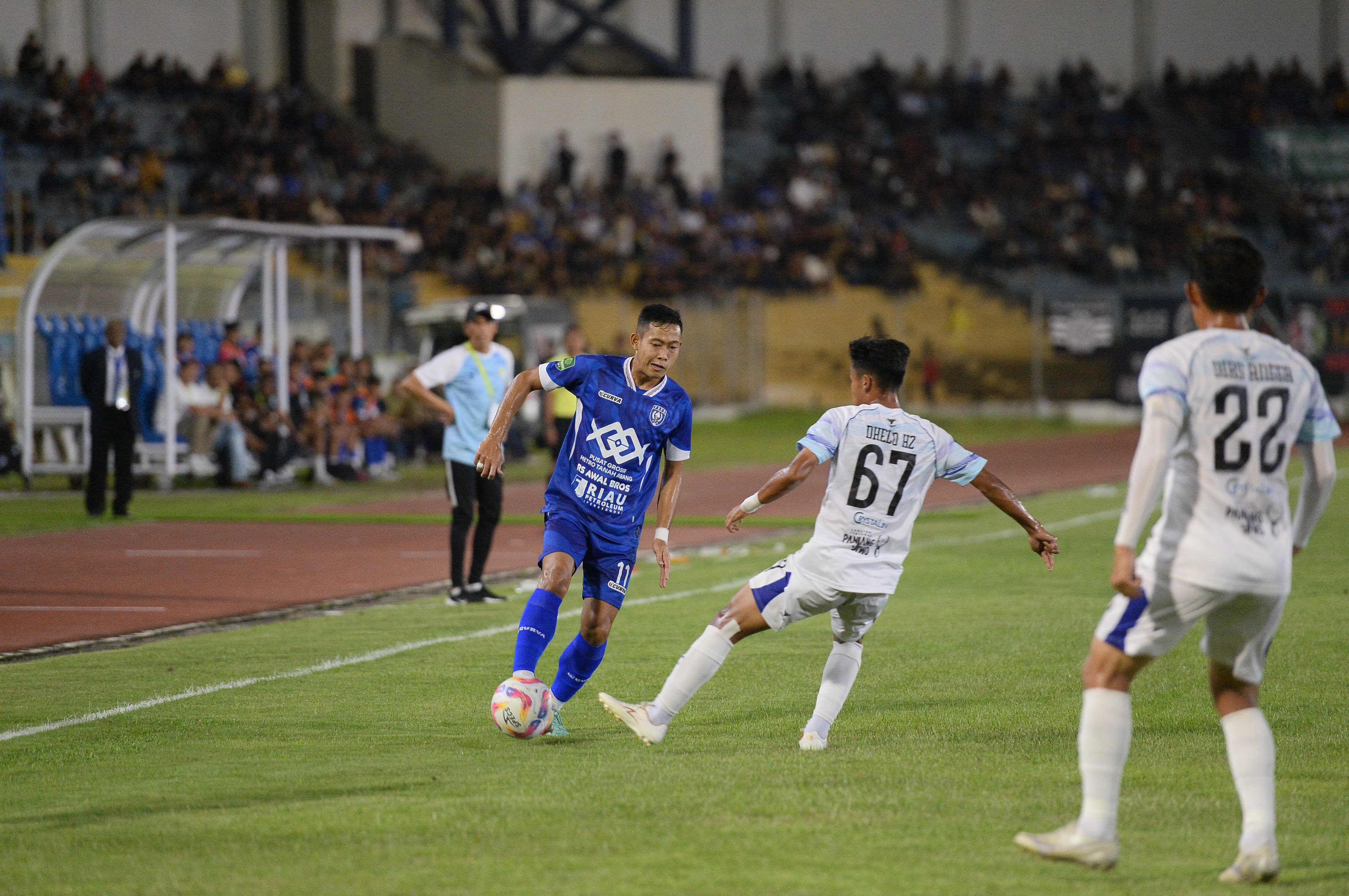 Laga PSPS vs PSKC Cimahi Berakhir Imbang 1-1