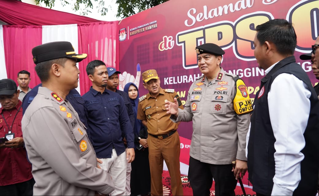 Irjen Iqbal Patroli Keliling Riau, Pastikan Pilkada Berjalan Aman