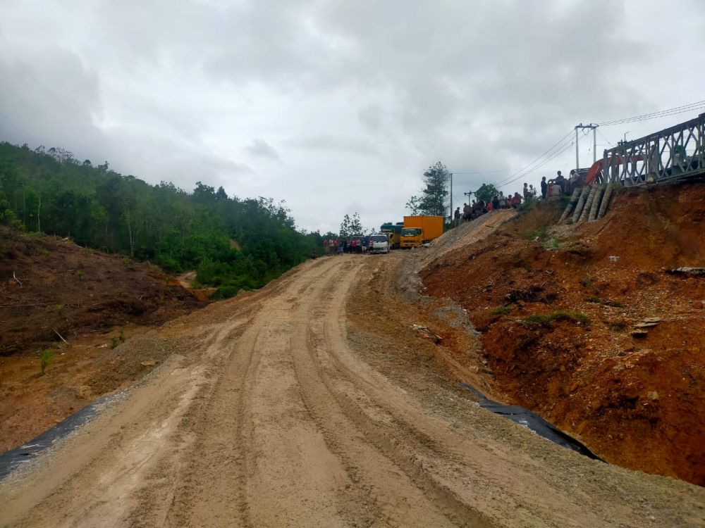 Jalan Lintas Riau-Sumbar di Kampar Sistem Buka Tutup, Perhatikan Jam Operasionalnya