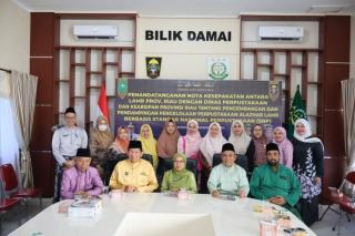 Sinergi Dipersip Riau dan LAMR, Optimalkan Pengelolaan Perpustakaan Khusus