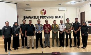Bawaslu Riau Rapat Koordinasi Terkait Pengawasan Kampanye dan Alat Peraga Kampanye Pilkada 2024