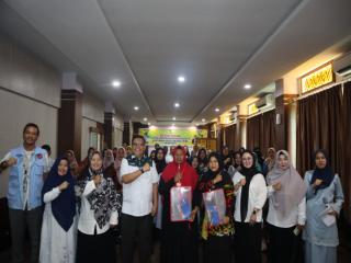 Pemkab Kampar Taja Kegiatan Sosialisasi KI dan Simulasi Pendaftaran Merk Bagi Pelaku IKM