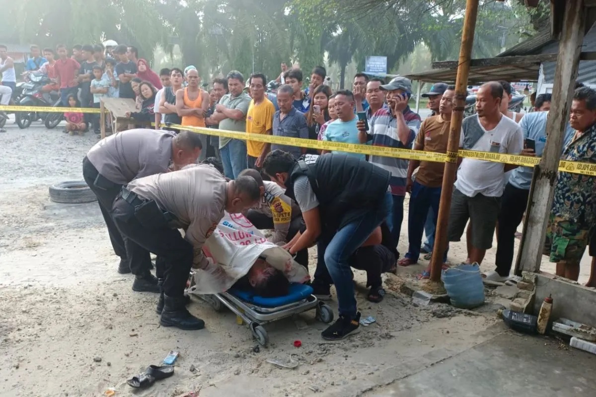 Adik Diduga Pembunuh Abang Kandung Ditangkap Polsek Pinggir