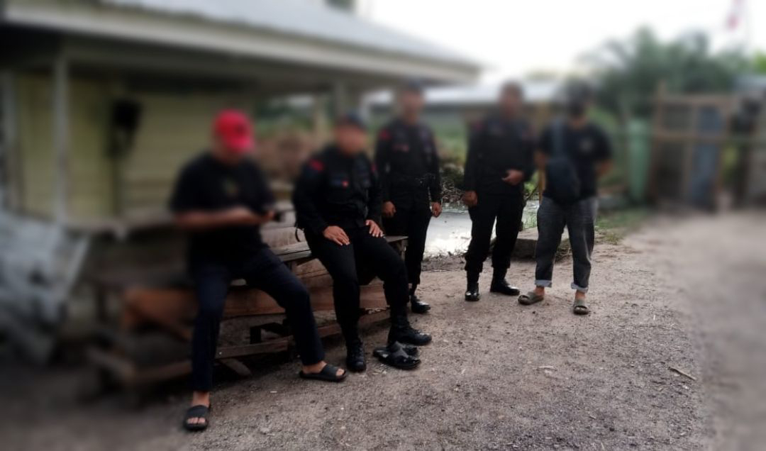 Brimob Polda Riau Cegah Bentrok Konflik Lahan di Rohil, Warga: Kami Merasa Aman dan Tenang..