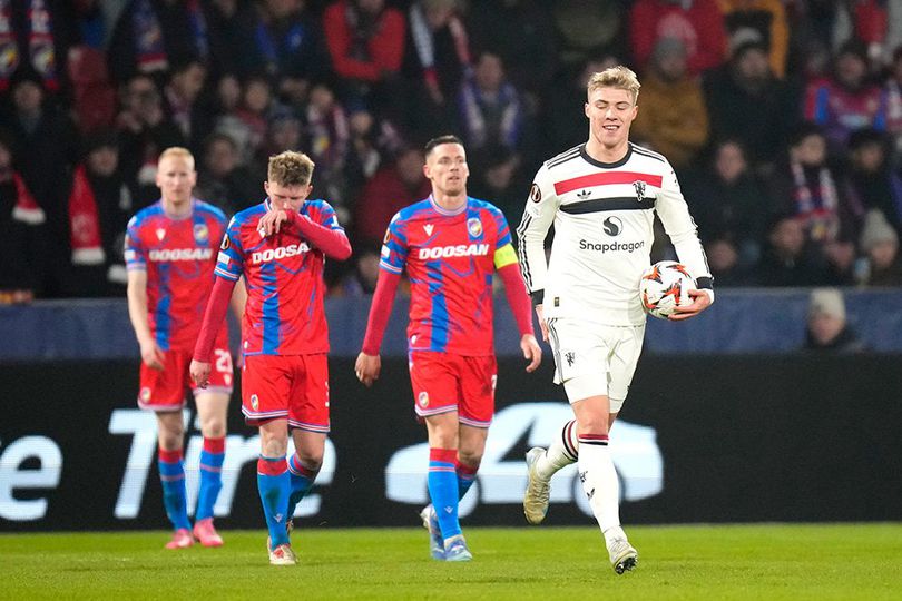 Viktoria Plzen Kalah dari Manchester United dengan Skor 1-2