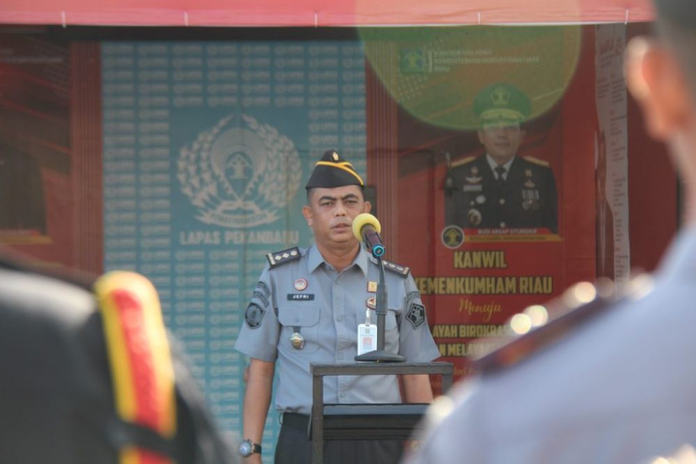 Lapas Pekanbaru Fokus dan Optimalisasi Kinerja di Akhir Tahun