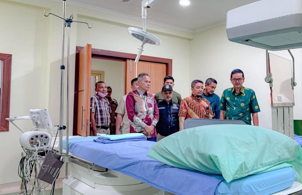 Pertama di Dumai, Sekda Resmikan Cath Lab RSUD dr Suhatman MARS