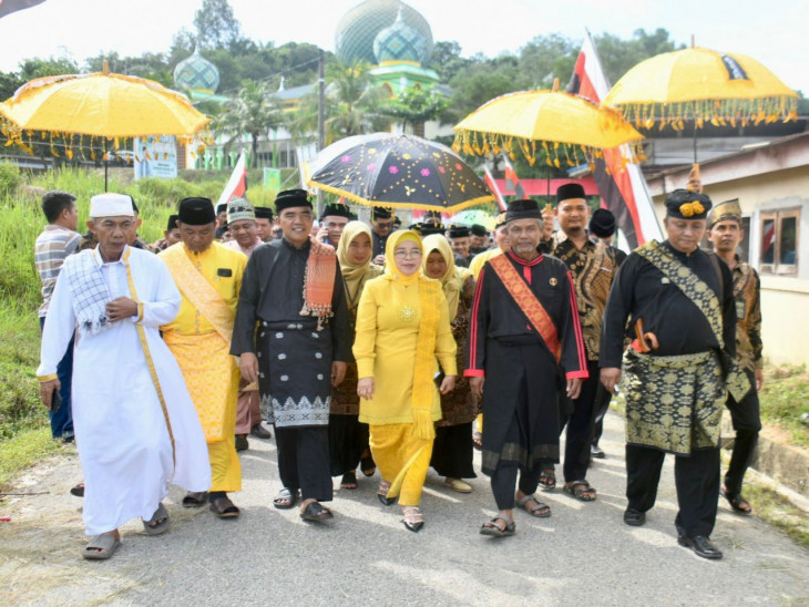 Pj Sekda Kampar Buka Mubes Serantau Kampar Kiri di Kenegerian Gunung Sahilan Tahun 2024