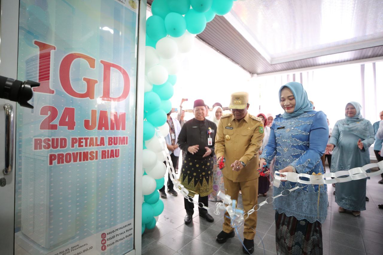 Peresmian Renovasi IGD RSUD Petala Bumi Tandai Peningkatan Layanan Kesehatan di Riau