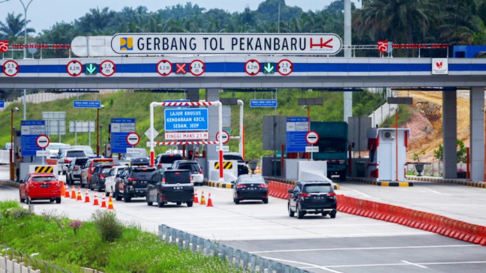 Sambut Nataru Tol Pekanbaru - Dumai Diskon 10 Persen