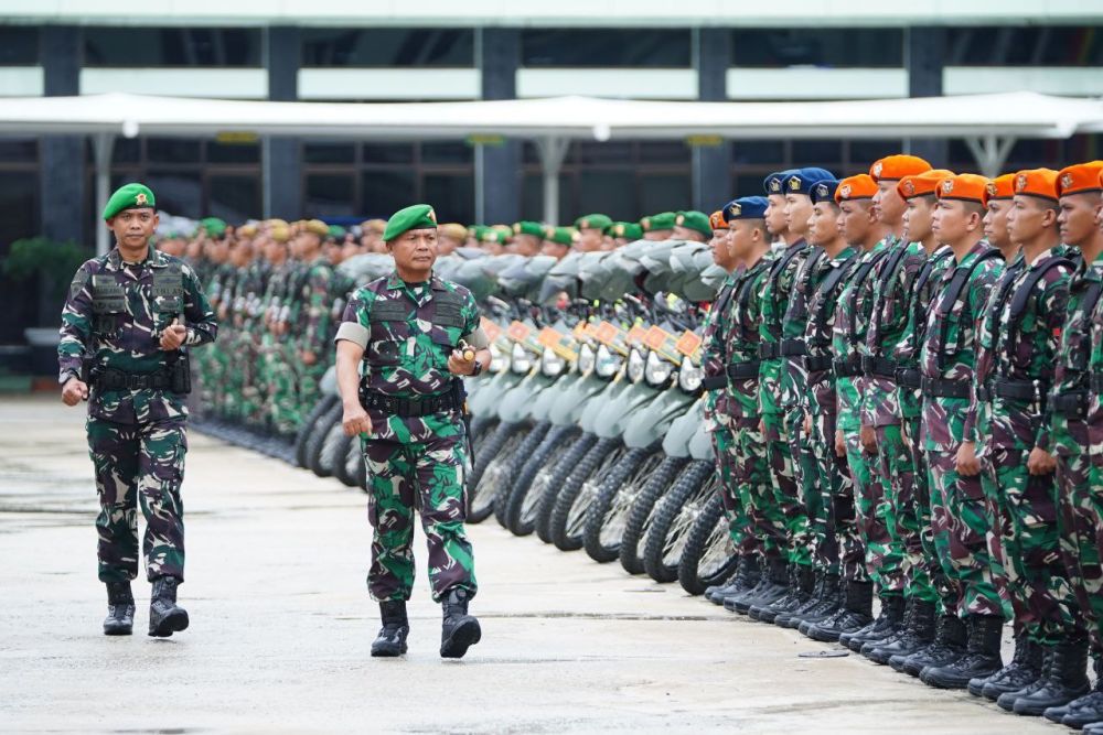 Pengamanan Nataru, Dandrem 031/Wira Bima: Kita Hadir Melayani dan Melindungi Masyarakat