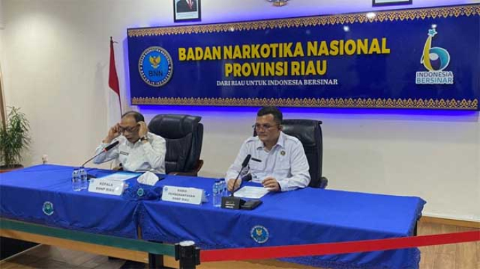 Sepanjang 2024, 31 Kg Sabu serta 86 Ribu Pil Ekstasi Diamankan BNNP RiauÂ