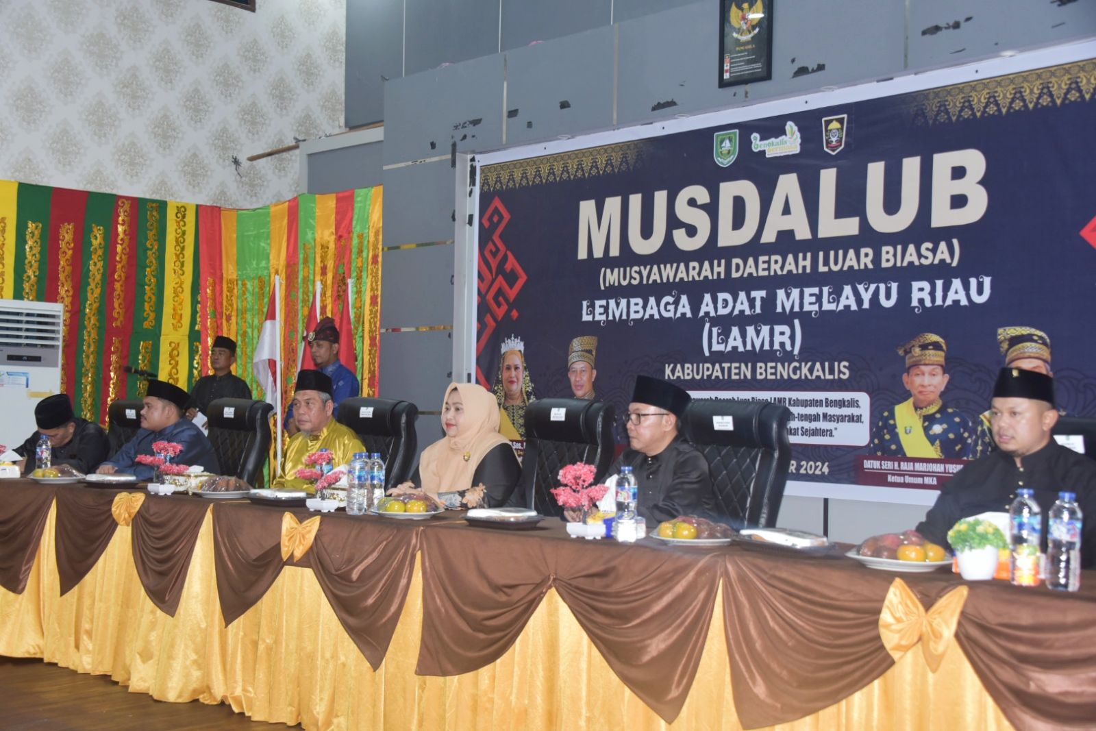 Bupati Kasmarni Sambut Baik dan Dukung Penuh Penetapan Ketua LAM-R Bengkalis Lewat Musdalub