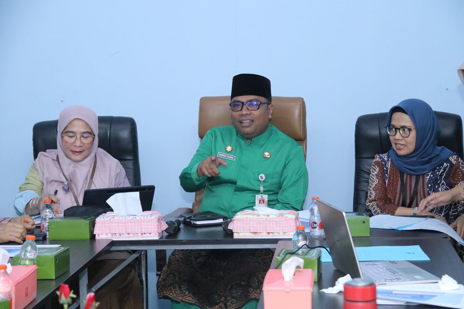 Pemko Pekanbaru Gelar Rapat Pleno TPAKD untuk Evaluasi Program 2024