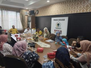 Fraksi Golkar DPRD Pekanbaru Terima Audiensi FWL