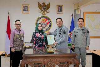 Pemkab Bengkalis Hibahkan Lahan untuk Pembangunan Stasiun System Peringatan Dini Bakamla RI