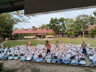 Unilak Edukasi Ratusan Siswa SMK Ikasari Soal Perkuliahan