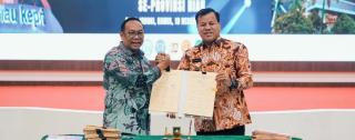 Berhasil Tingkatkan Realisasi PAD, Pj Gubernur Riau Apresiasi Bupati KuansingÂ 