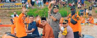 Bupati Buka Festival Pacu Jalur Sempena HUT ke-25 Kuansing