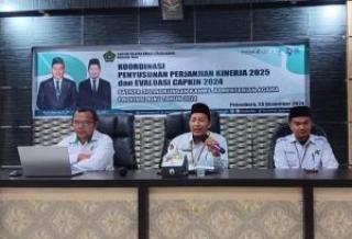 Maksimalkan Kinerja, Kanwil Kemenag Riau Sosialisasikan Target Tahun 2025