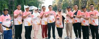 Bupati Diwakili Pj Sekda Ikuti Fun Run KORMI Kuansing
