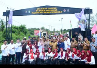 Deklarasi Kampung Narkoba, Wabup Bagus Santoso: Kita Bebaskan Jangkang Deluk dari Narkoba