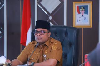 Plh Sekda Ikuti Rakor Bersama Mendagri, Inflasi di Pekanbaru Masih Terkendali