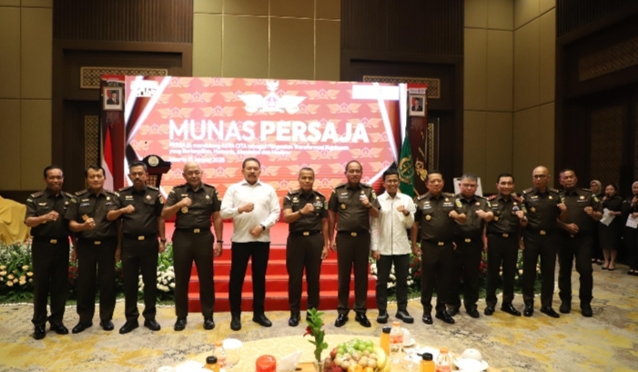 Jaksa Agung ST Burhanudin secara Resmi Buka Munas PERSAJA 2025