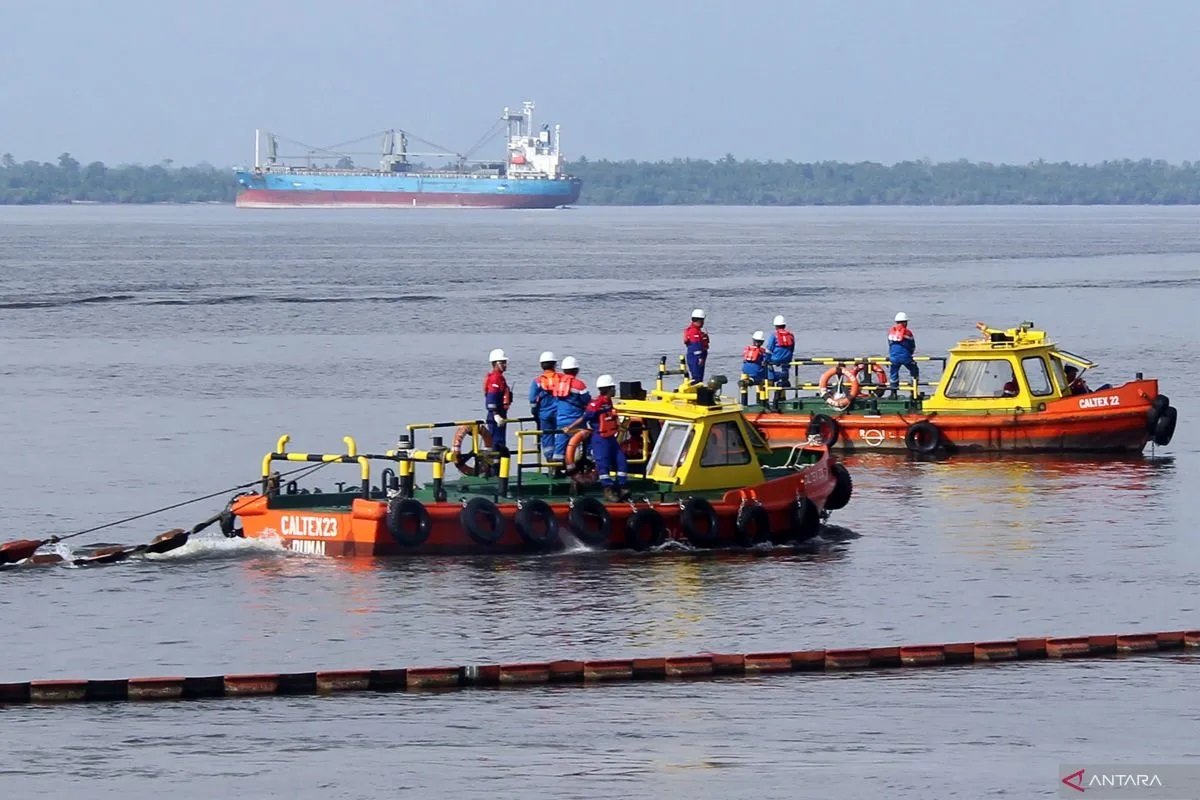 Tak Laporkan Tumpahan Minyak, Dinas LH Dumai segera Surati PT SAN