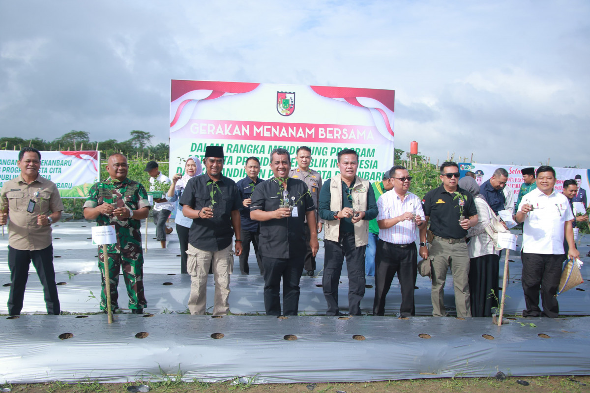Pj Wali Kota Dorong Swasembada Pangan Melalui Program Asta Cita