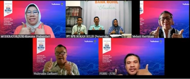 Kinerja Terbaik di Provinsi Riau, Bank Rohil Masuk Nominasi Penerima TOP BUMD Awards 2025Â