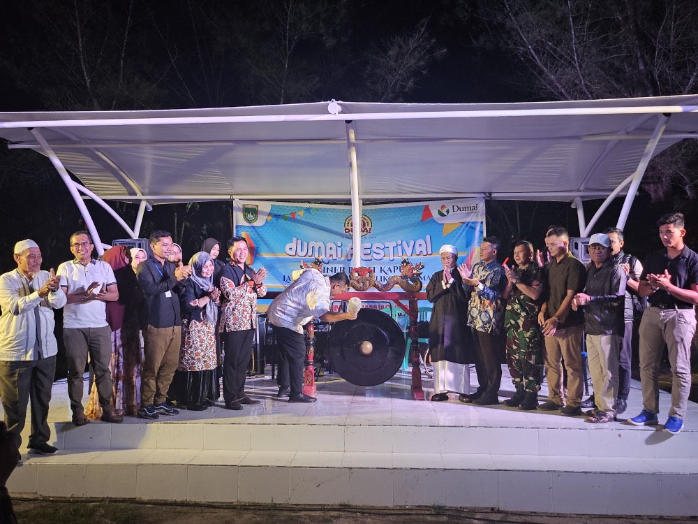 Peluncuran Dumai Festival Kuliner Bukit Kapur Disambut Antusias Masyarakat